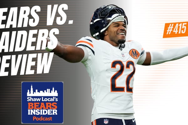Bears Insider Podcast Episode 415: Recapping a thrilling 25-24 Chicago Bears win over the Raiders