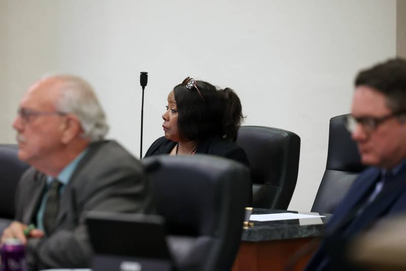 Kankakee 1st Ward Alderwoman Cherry Malone Marshall seconded the motion to deny the request for a conditional use permit to allow Fortitude Community Outreach to operate a shelter at 970 E. Court St. in Kankakee. The request was rejected by a 12-0 vote at the Kankakee City Council meeting on Monday, Sept. 15, 2025.