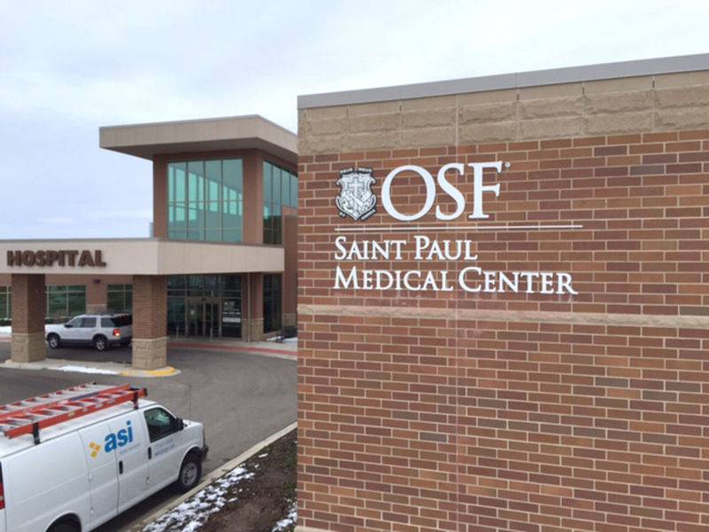 OSF St. Paul Medical Center is the new name Mendota's hospital.