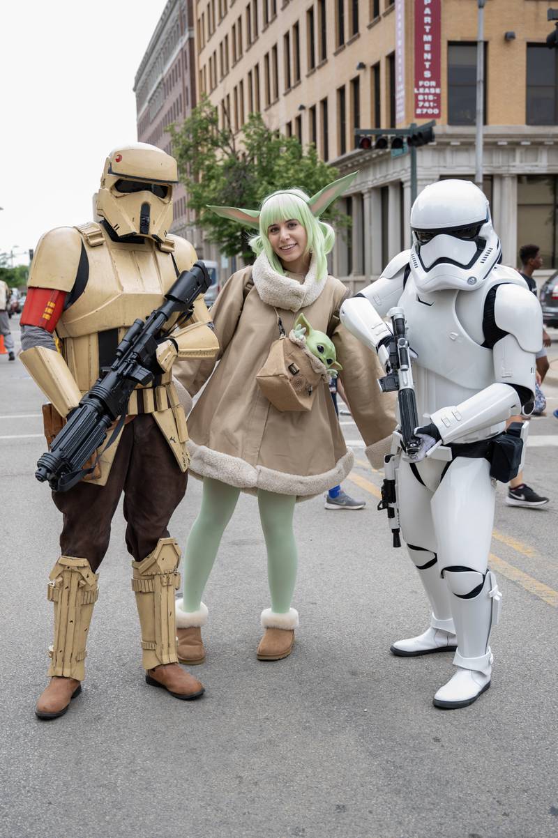 The City of Joliet will hold Star Wars Day on
Saturday, June 6, 11 a.m.–3 p.m. throughout the city's downtown area.