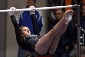 Girls gymnastics: DeKalb co-op falls short in bid for another state trophy