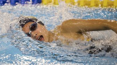 Photos: Sterling swimmers compete against Rock Island