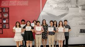 Hall High School biliterate students receive recognition