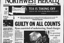 Historical covers for April 18: Former Governor George Ryan guilty on all counts