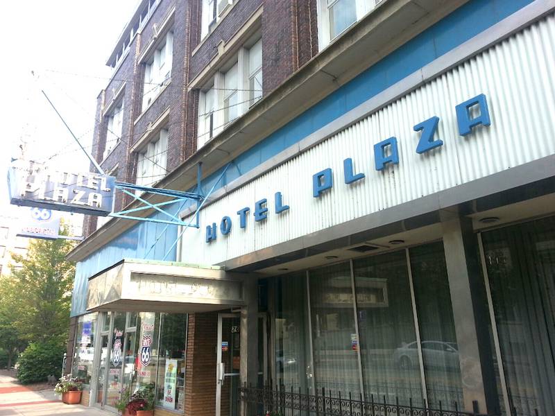 Hotel Plaza at 26 W. Clinton St. in Joliet.