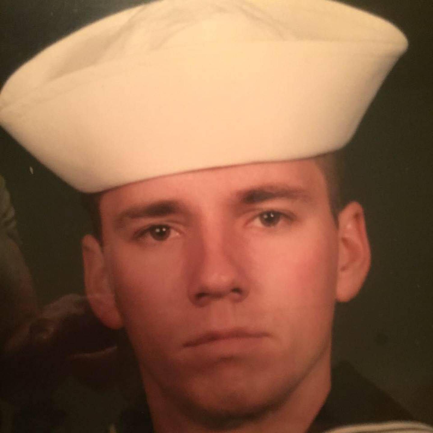 U.S. Navy veteran Jason Stucky during his time in the service.