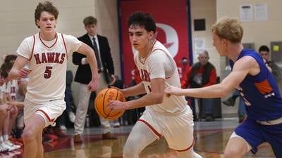 Photos: Oregon boys down Genoa-Kingston at Blackhawk Center 