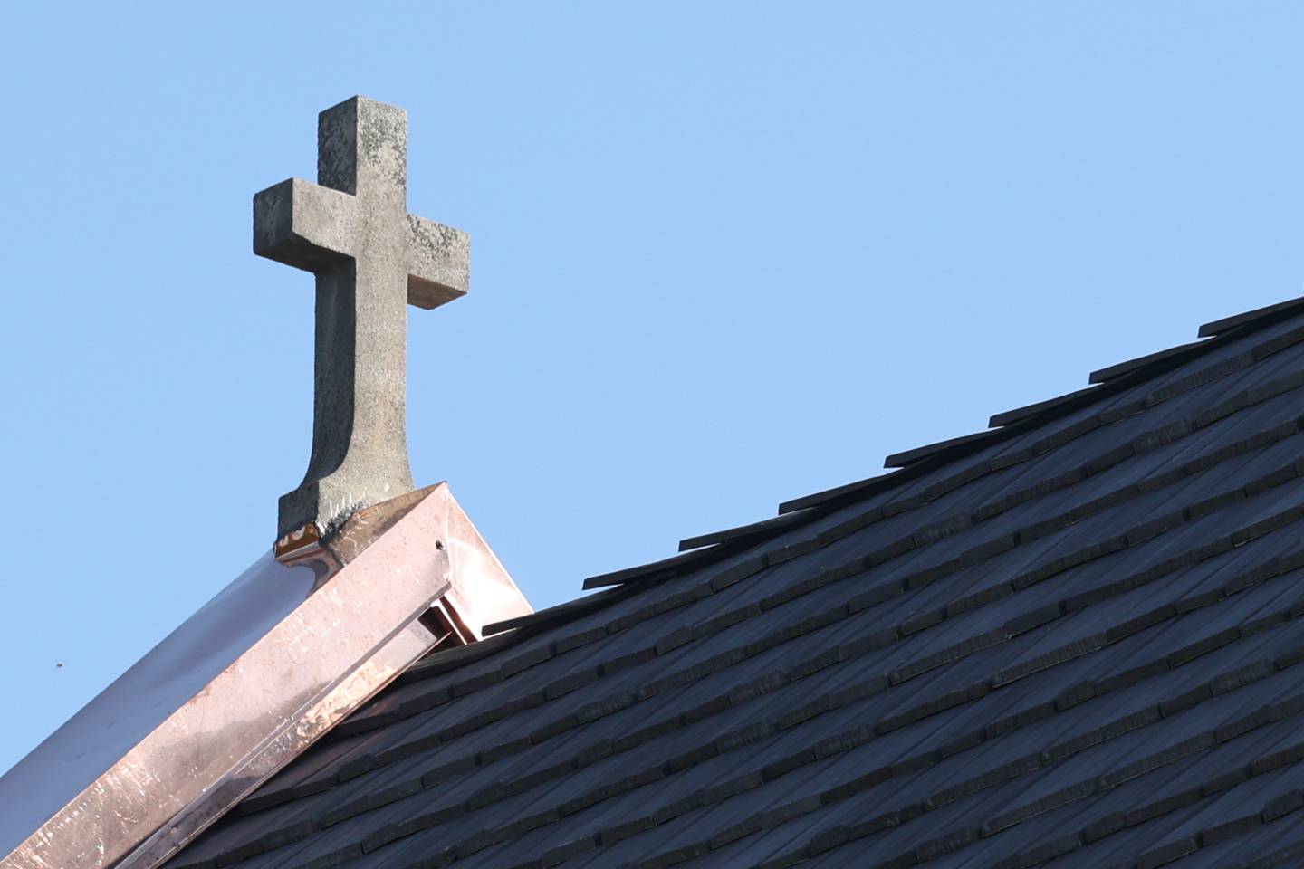 St. Peter Lutheran Church, in Joliet, replaced the 100 year old roof with shake style shingles to try and match the historical look of the original roof. The church will be holding a family game day fundraiser on October 15th to help recoup some of the quarter million dollar roof repairs.