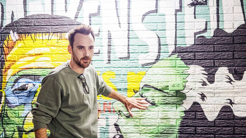 Polo’s Gjonola makes murals pop