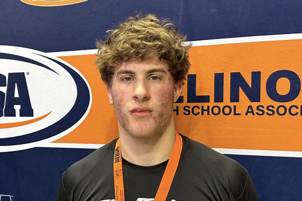 Vinnie Testa places 4th, highlights early Marmion All-Staters at IHSA boys wrestling individual state meet