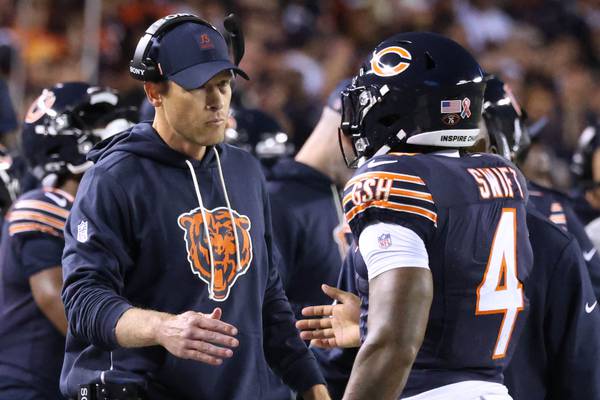 What Chicago Bears’ Ben Johnson said Tuesday after season-opening loss to Vikings