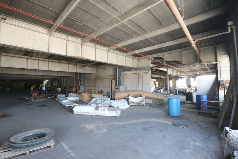 A view of the second story of the former La Salle Public Works building on 2nd Street and Wright Street on Thursday, April 18, 2024 in La Salle. The 18,000 square foot building and parking lot has been listed for sale. The brick two-story building was the site where the city housed their vehicles and other storage items. The building was appraised at $256,500.