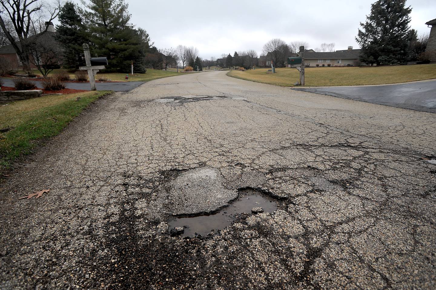 Bull Valley Drive is one of the streets the city of Woodstock is considering on a long list of potential roads for resurfacing, which officials said will amount to about $12.8 million in reconstruction.