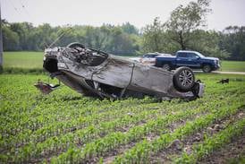 Driver airlifted with serious injuries from crash near Marengo 