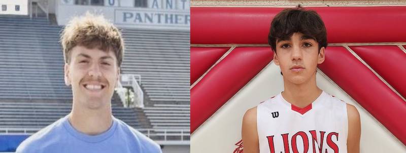 Bureau Valley's Landon Hulsing (left) was named first-team Lincoln Trail All-Conference and LaMoille's Tyler Billhorn was named first-team Little Ten All-Conference.