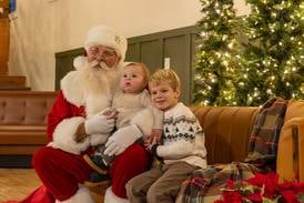 Photos: Santa visits Coffee Barn in downtown Mendota