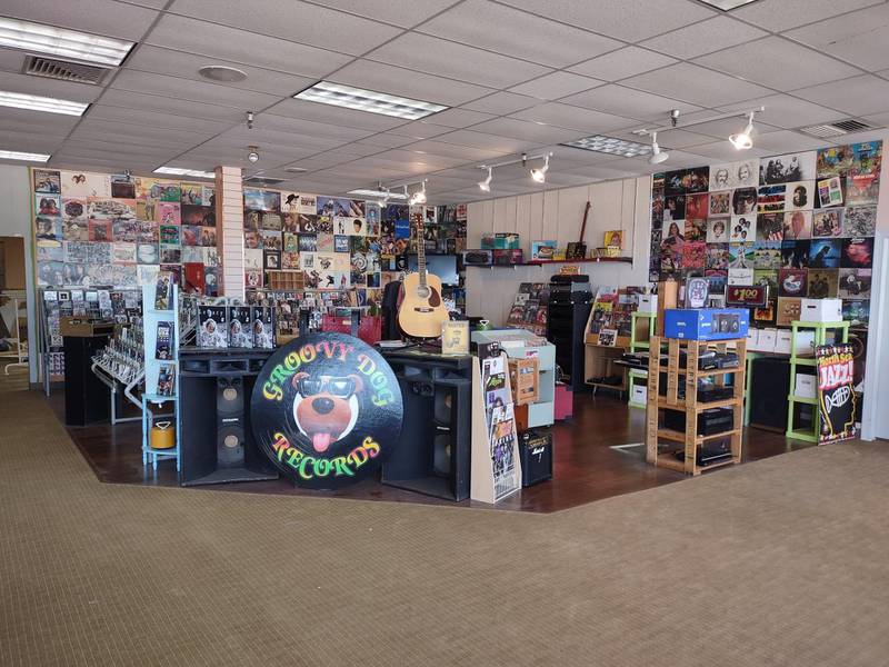 Groovy Dog Records recently opened up shop inside Hometown Shoppes at Northpoint Plaza, after previously having a brick-and-mortar store in Peru.