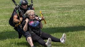 Photos: Ottawa grandmother takes big leap to raise money for Child Welfare Guild of Ottawa