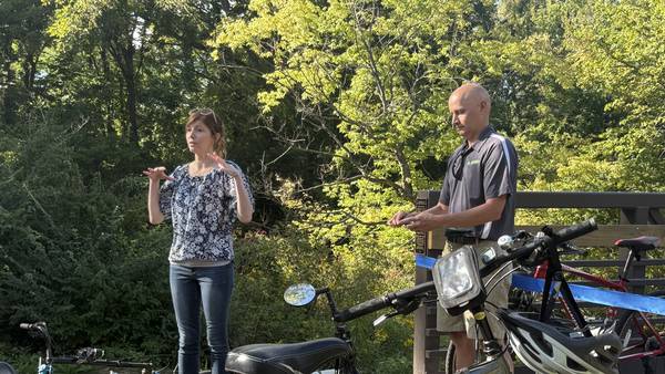 Pedestrian bridge opens in Sugar Grove