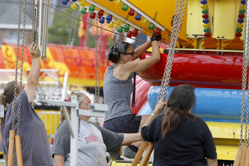 Photos McHenry County Fair prepares to open Tuesday Shaw Local