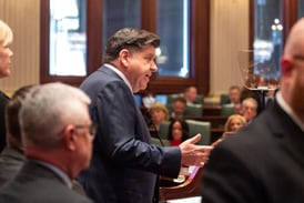 Pritzker focuses on history, ‘affordability,’ in 8th State of the State address