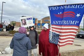 Photos: More than 600 take part in ICE protest Sunday in McHenry