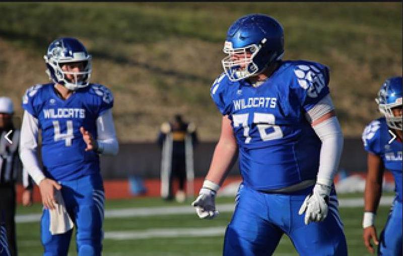 Former McHenry football player Andrew Rupcich, a left tackle for Culver-Stockton College, won the Piesman Trophy on Friday, given by the website bannersociety.com to the college lineman who did the most un-lineman-like thing during the season. Rupcich completed a 44-yard pass against Benedictine.