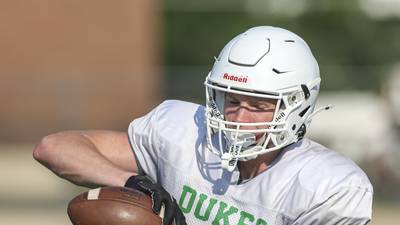 York’s Hunter Stepanich, a Princeton commit for football and volleyball, poised for expanded role