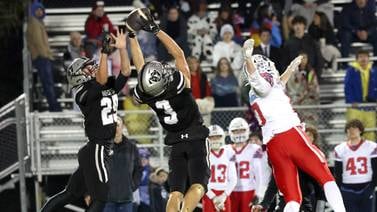 Luke Gadomski has two INTs, pick-six as Kaneland romps Lakes 68-21 in playoff opener