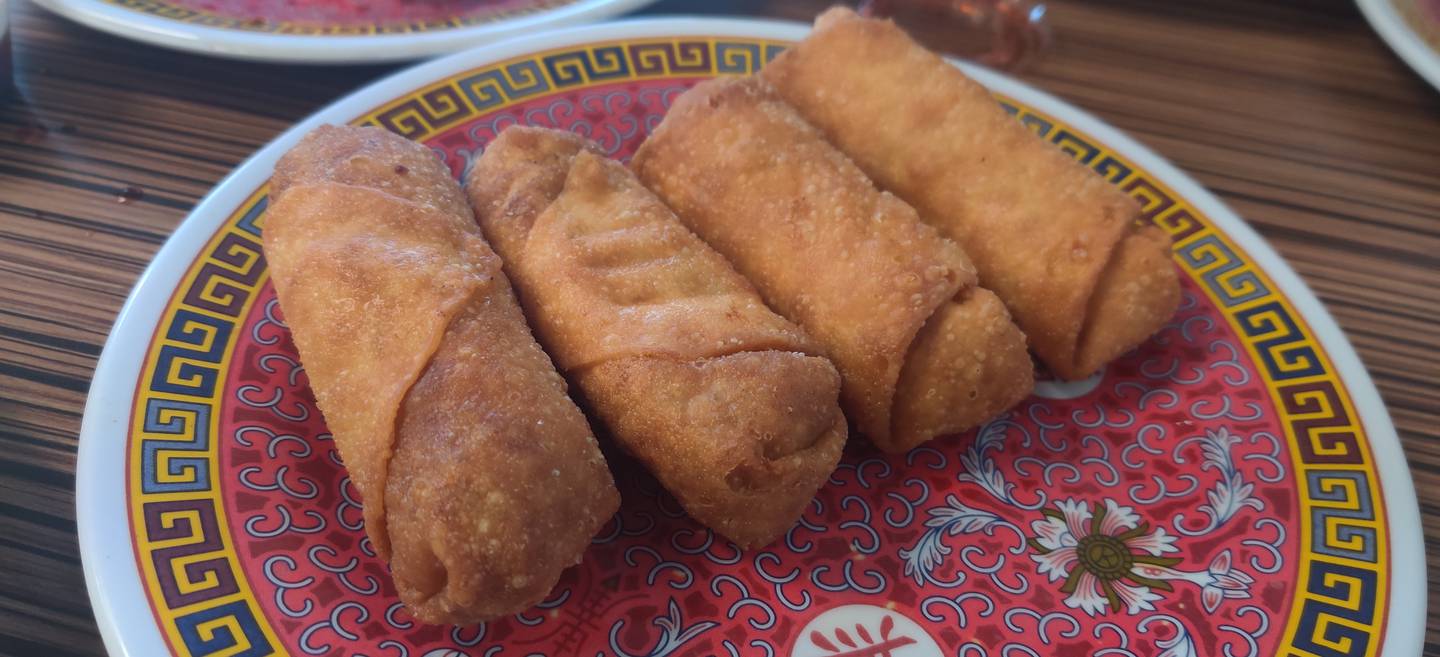 The egg rolls at Ren's in Sycamore.