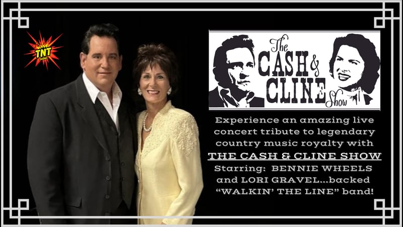 “The Cash & Cline Show” hits the stage at Raue Center for the Arts Saturday, Sept. 20 at 7 p.m.
