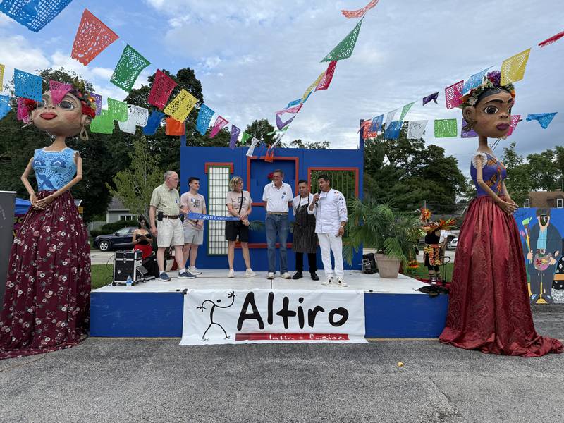 The Geneva Chamber of Commerce celebrating Enigma's Frida Festival