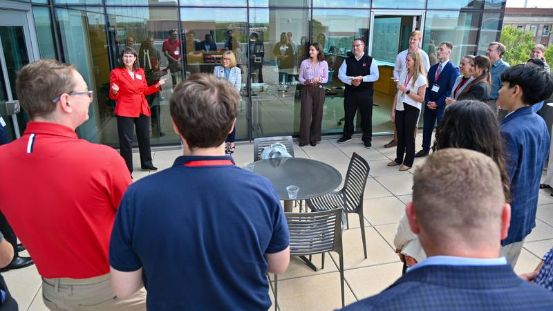The second class of students selected for the Ameritas Emerging Leaders Academy includes students from nine academic disciplines.
