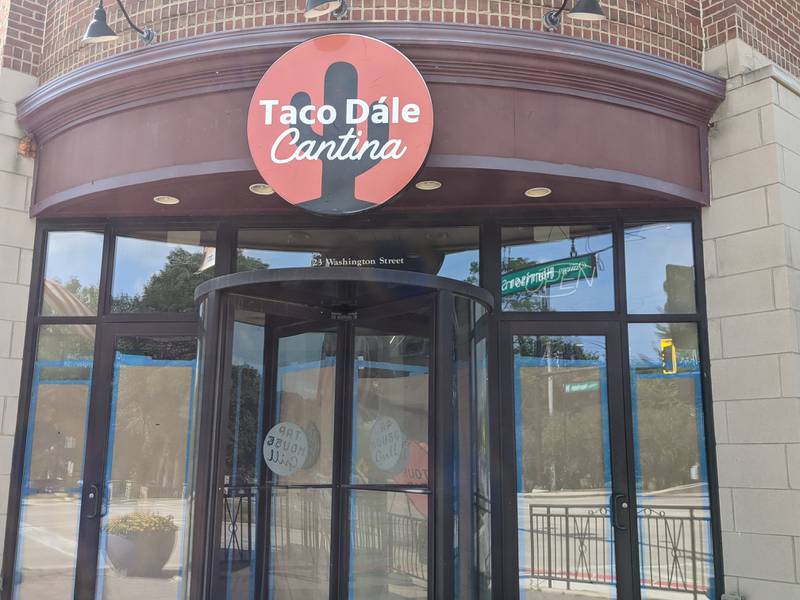 Taco Dále Cantina plans to open by the end of August in the space that had previously housed Tap House Grill at 123 W. Washington St.  in downtown Oswego.