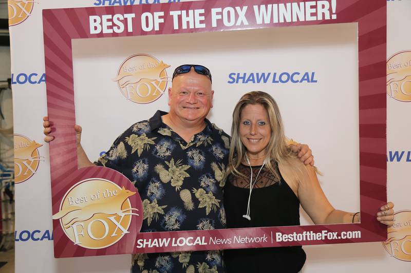 Scott and Becky Francis (Dojo Dynamics) pose for a Best of the Fox photo on Wednesday, June 25, 2025.