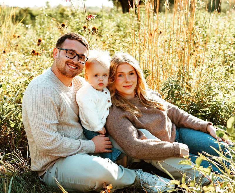 Josh and Keileigh Liebentritt met on the Med-Surg Unit at Silver Cross Hospital, so it was only fitting to deliver their daughter, Amelia, there as well.