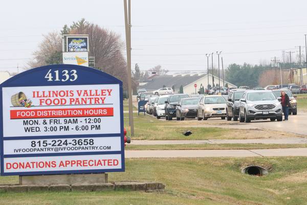 Photos: Illinois Valley Food Pantry distributes over 500 Thanksgiving meals 