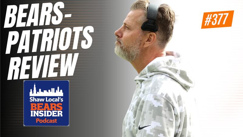 Bears Insider Podcast Episode 377: What happened against the Patriots? Is Matt Eberflus in trouble?