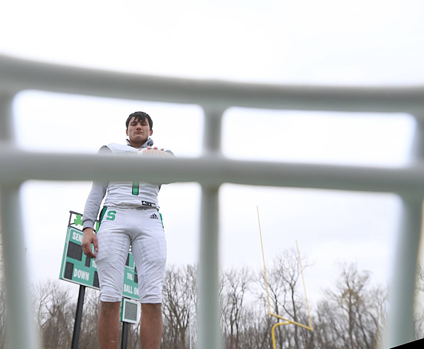 Seneca's Nathan Grant is the Ottawa Times football player of the year.