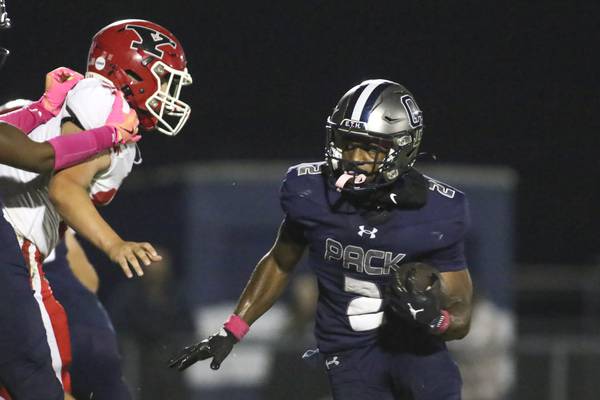 Oswego East, on Jasiah Watson’s monster 253-yard game, hands Yorkville its first loss