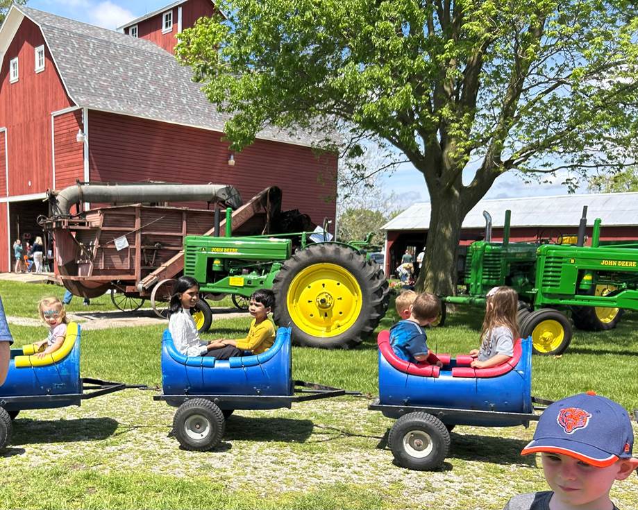 The Conservation Foundation's Dickson-Murst Farm will hold Day at the Dickson-Murst Farm, featuring farm demonstrations, hay and train rides and more, from 9 a.m. to 4 p.m. Sunday, Aug. 18, at 2550 Dickson Road in Montgomery.