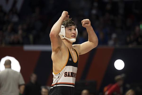 Sandwich junior Cooper Corder is the Record Newspapers Boys Wrestler of the Year