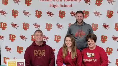 L-P’s Carlie Miller to play tennis at Coe College