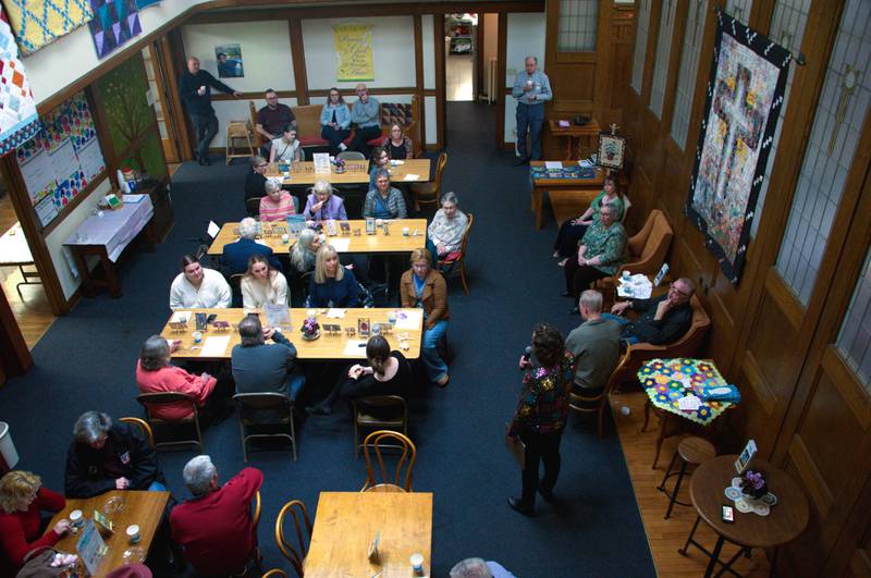 Sampler attendees were treated to mini concerts, visual arts displays, meet-and-greets and desserts April 5, 2025, at Park Church in Streator.