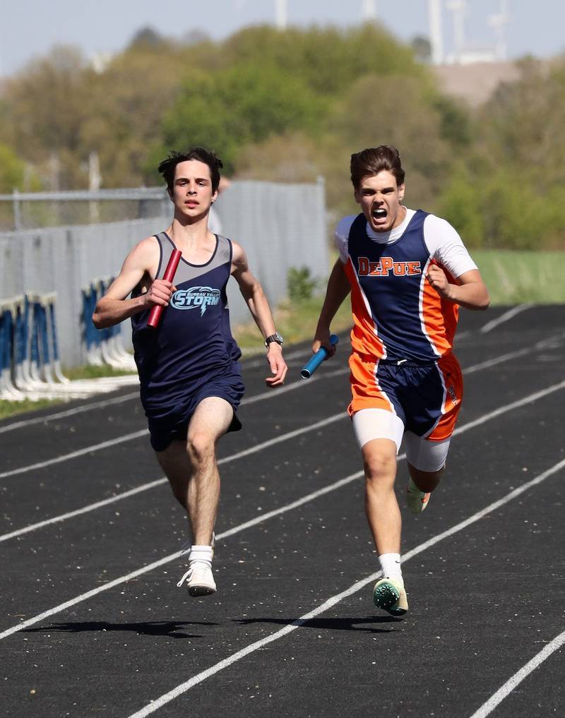Bureau County Junior High School track meet.