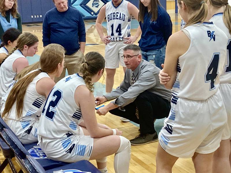 Bureau Valley coach Matt Wasilewski