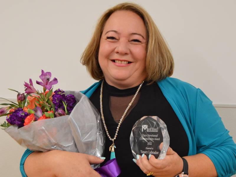 Marklund has announced Yanary Labrador, a 14-year employee of its Hyde Center campus in Geneva, as this year’s Claire Haverkampf Commemorative Award.