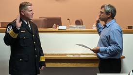 Senne sworn in as Sandwich’s new police chief 