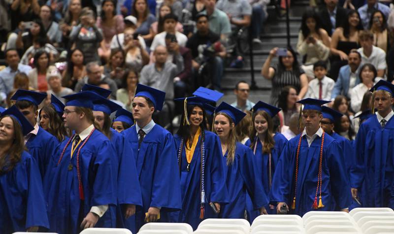 Wheaton North held its graduation ceremony on Saturday, May 24, 2025 at College of DuPage in Glen Ellyn.