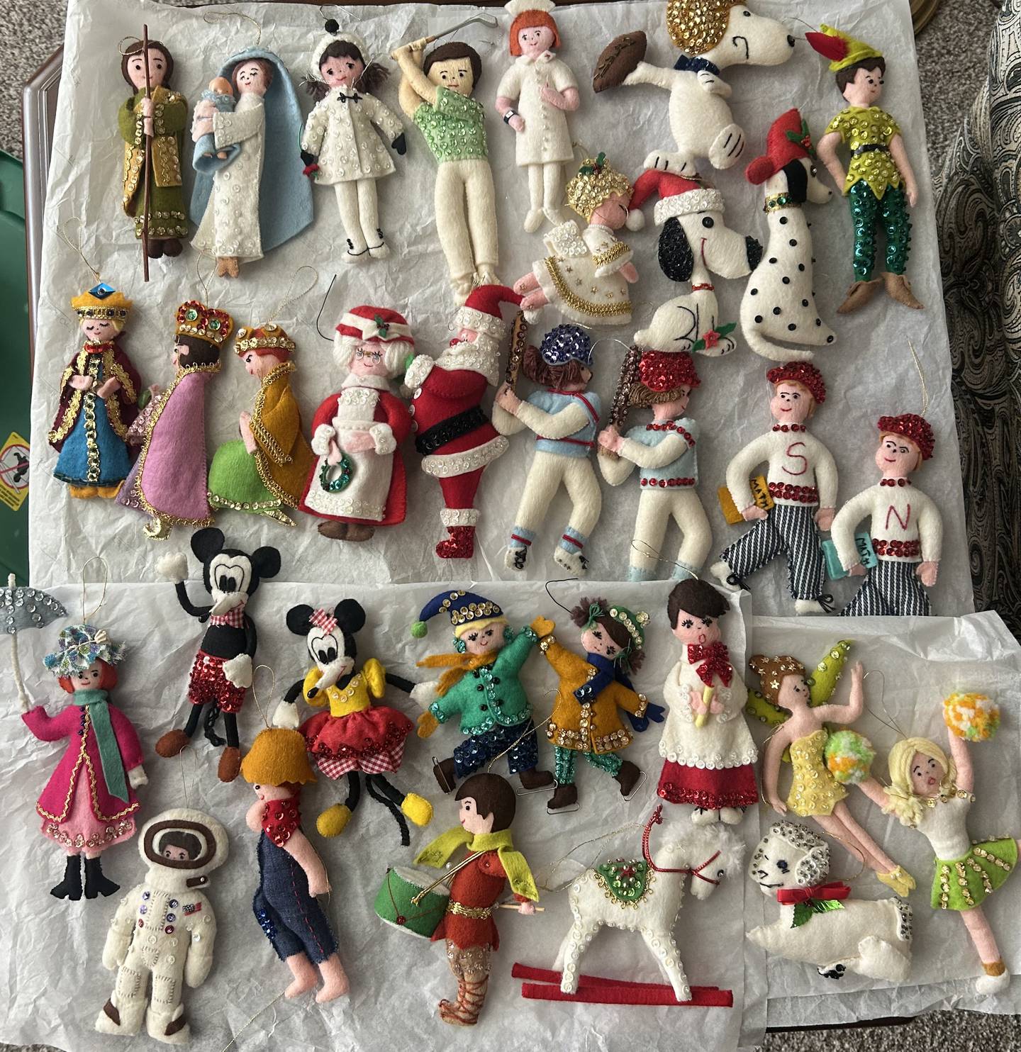 Ornaments shared by JoAnn Nahas